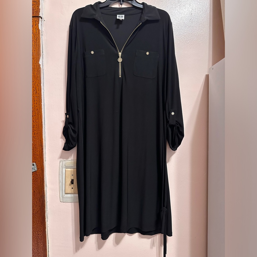 New ANNY KLEIN black Casual dress